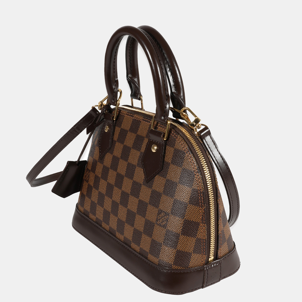 

Louis Vuitton Damier Ebene Canvas Alma BB Bag, Brown