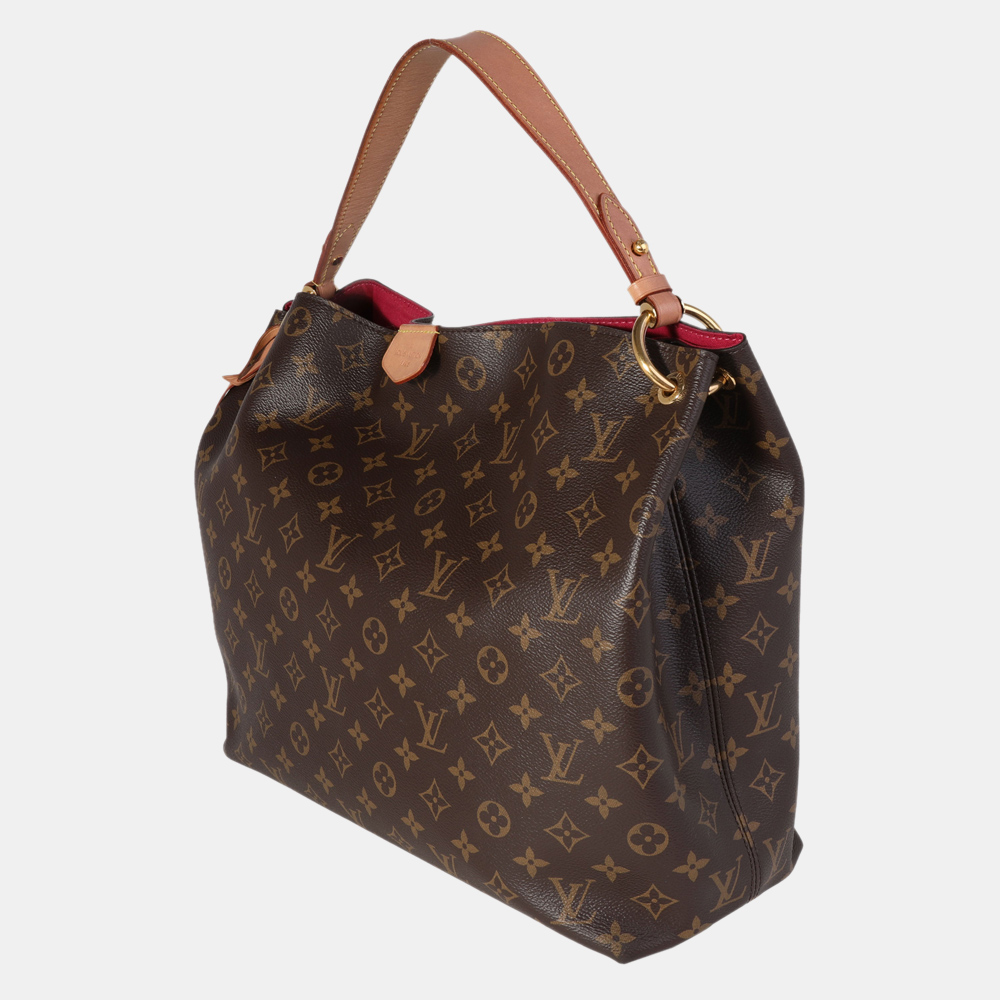 

Louis Vuitton Monogram Canvas Graceful MM Bag, Brown