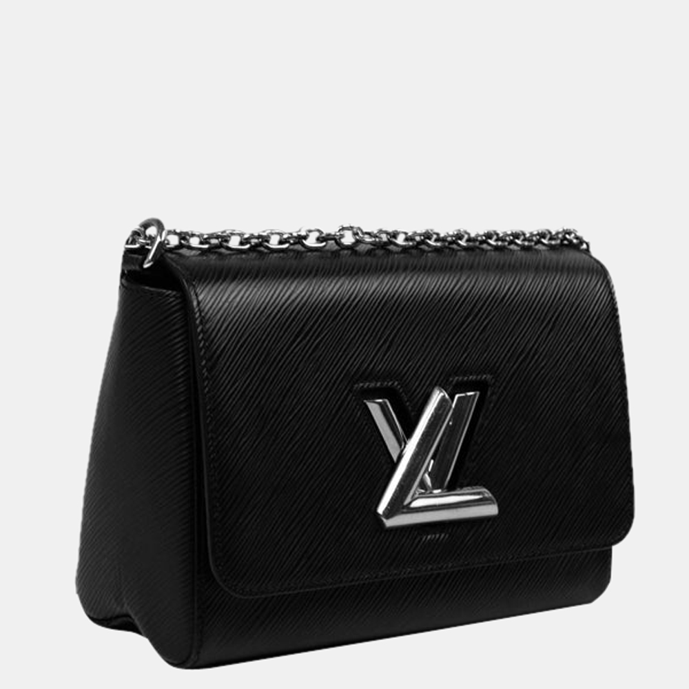 

Louis Vuitton Black Epi Leather Twist MM Shoulder Bag