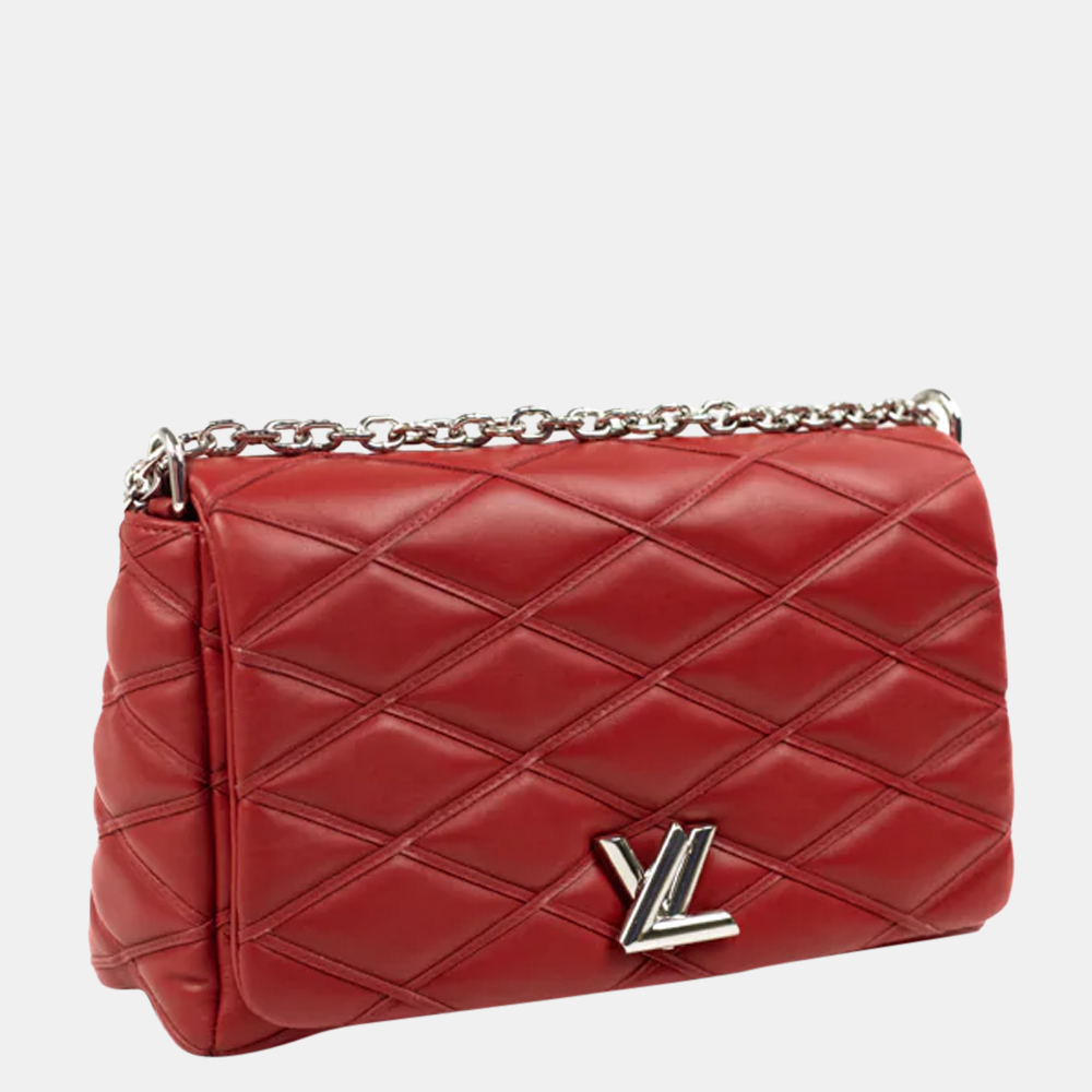 

LOUIS VUITTON Twist Shoulder bag in Red Leather
