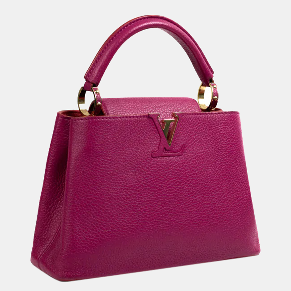 

Louis Vuitton Pink Leather Capucines Shoulder bag