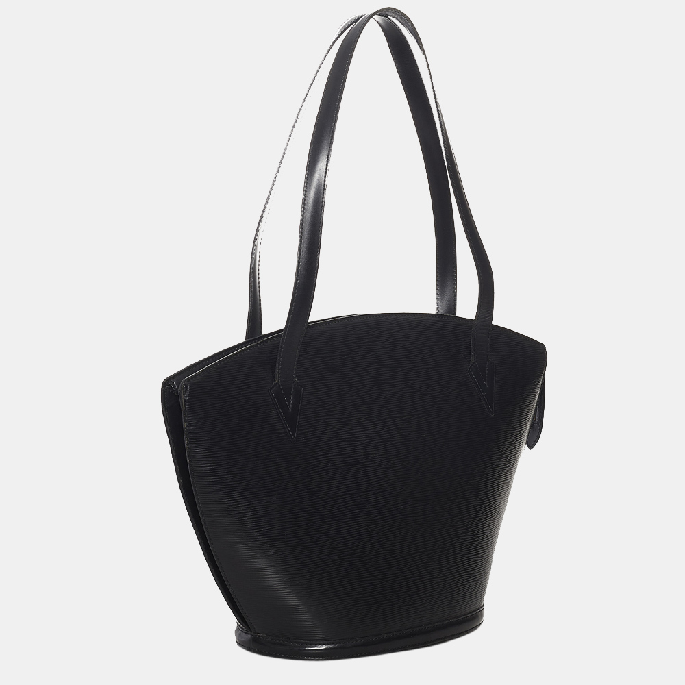 

Louis Vuitton Black Epi Saint Jacques GM Long Strap