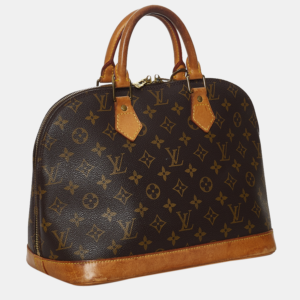 

Louis Vuitton Brown Monogram Alma PM