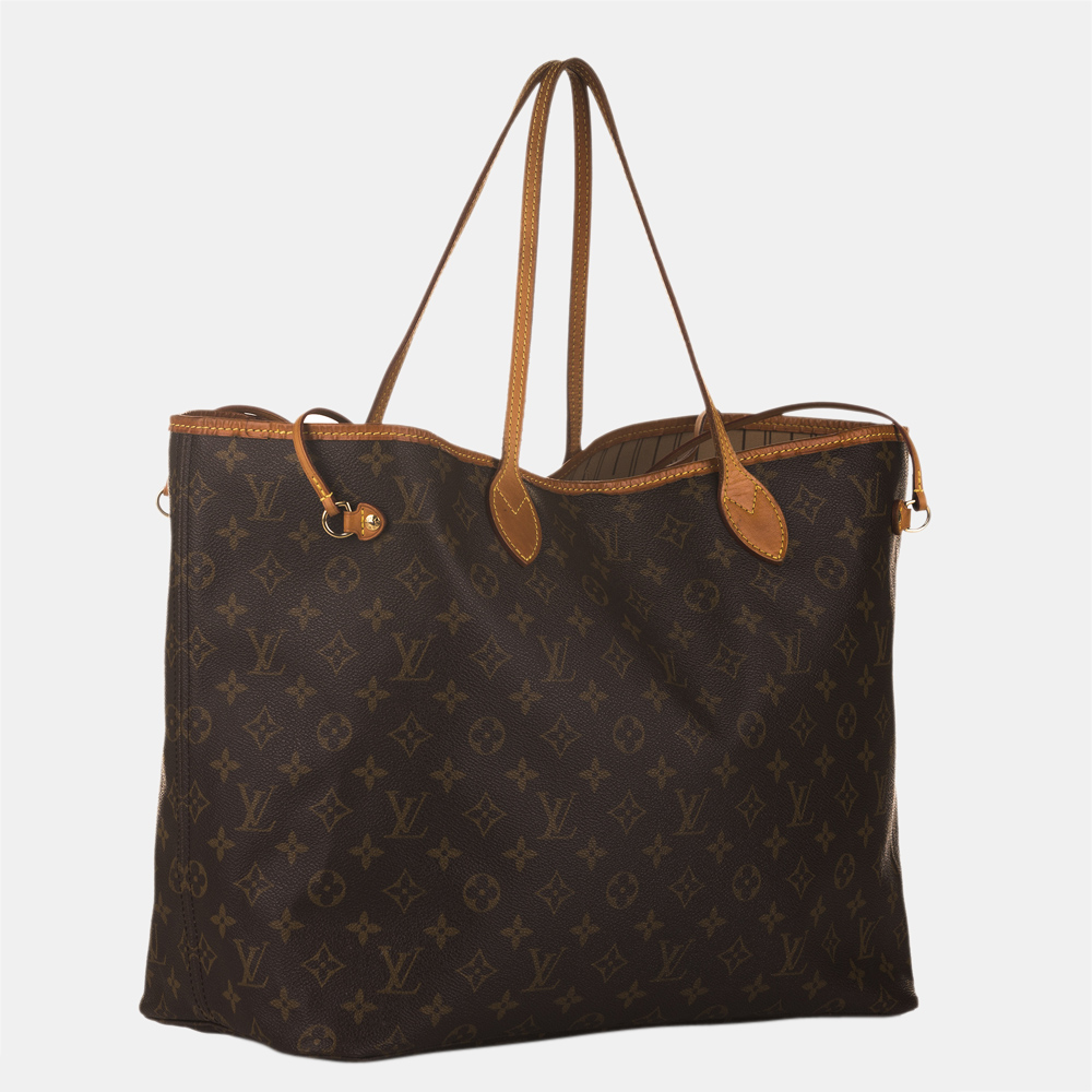 

Louis Vuitton Brown Monogram Neverfull GM