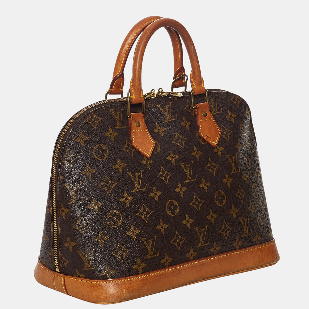 

Louis Vuitton Brown Monogram Alma PM