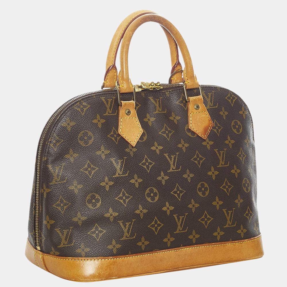 

Louis Vuitton Brown Monogram Alma PM