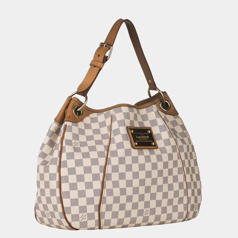 

Louis Vuitton Blue/White Damier Azur Galliera PM