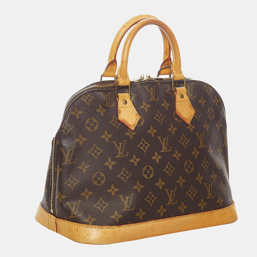 

Louis Vuitton Brown Monogram Alma PM