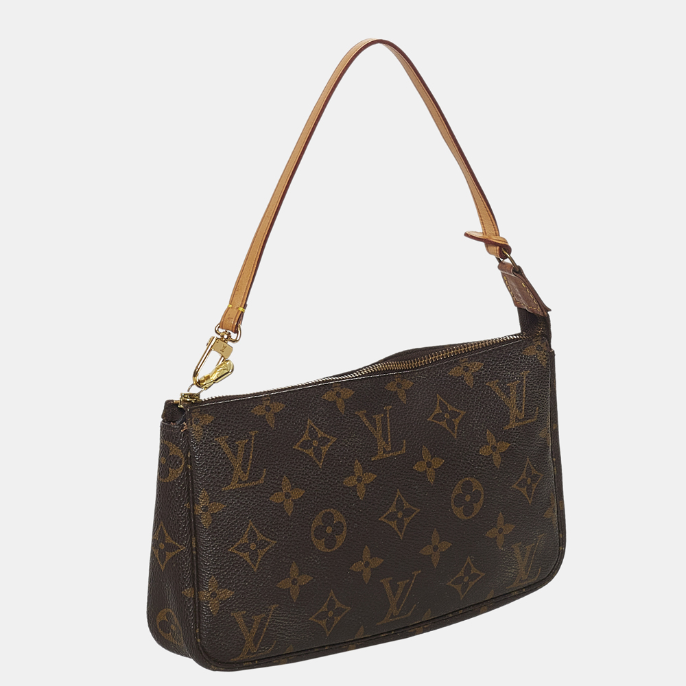 

Louis Vuitton Brown Monogram Pochette Accessoires