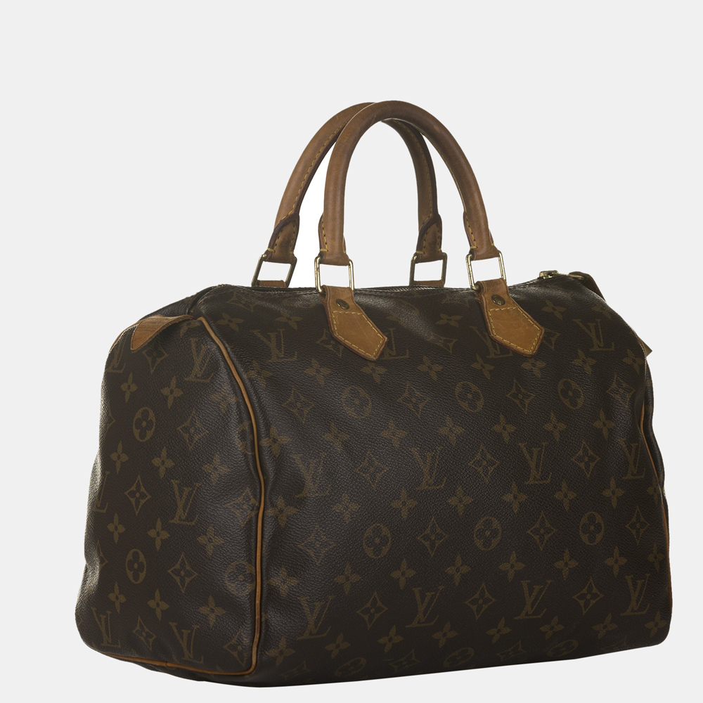 

Louis Vuitton Monogram Speedy 30, Brown