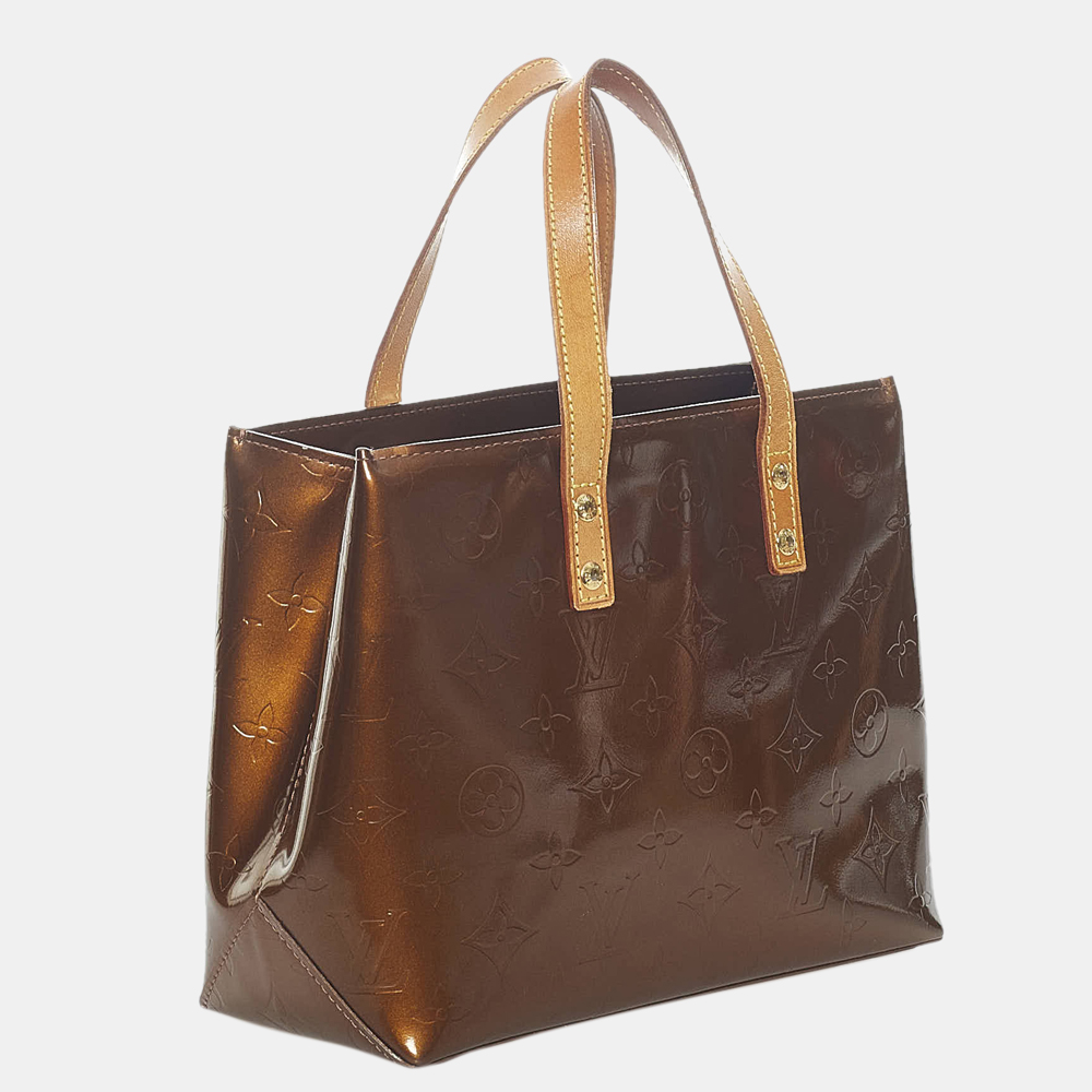 

Louis Vuitton Brown Vernis Reade PM