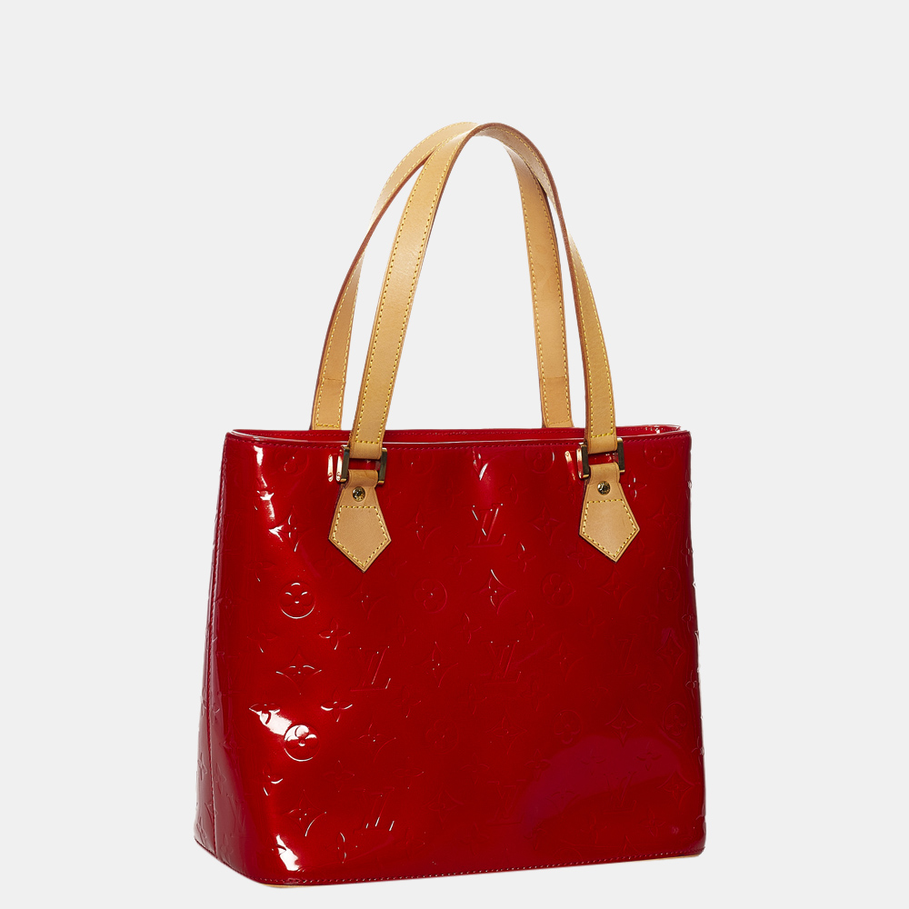 Louis Vuitton Red Vernis Houston