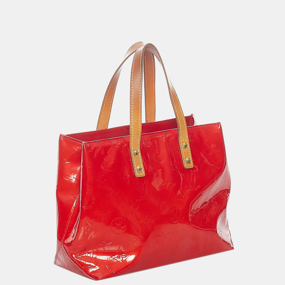 

Louis Vuitton Red Vernis Reade PM