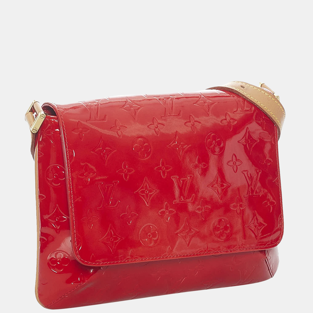 

Louis Vuitton Red Vernis Thompson Street