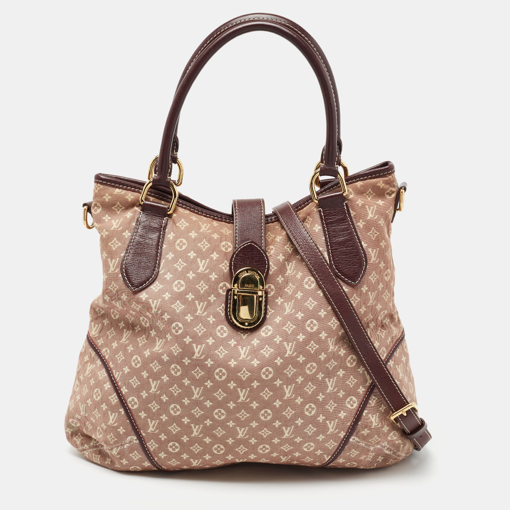 Pre Owned Louis Vuitton Sepia Monogram Idylle Elegie Bag