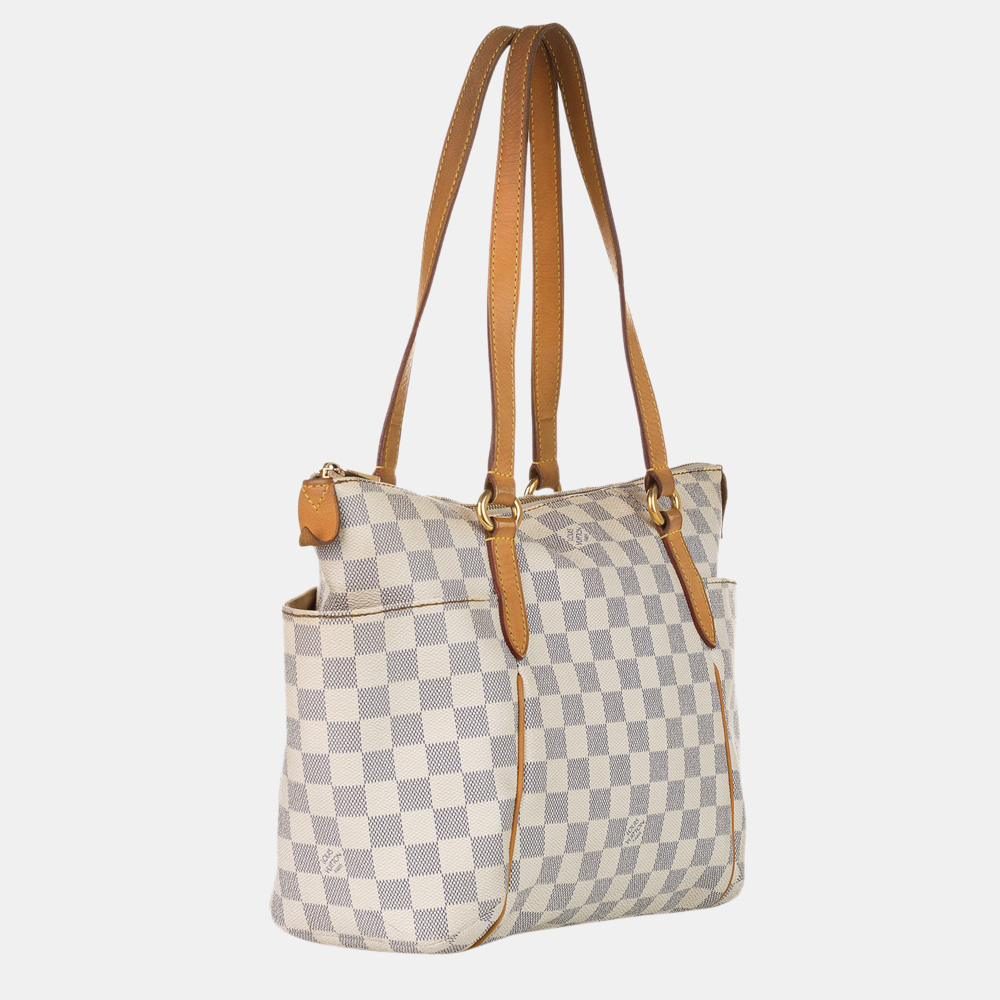 

Louis Vuitton Blue/White Damier Azur Totally PM