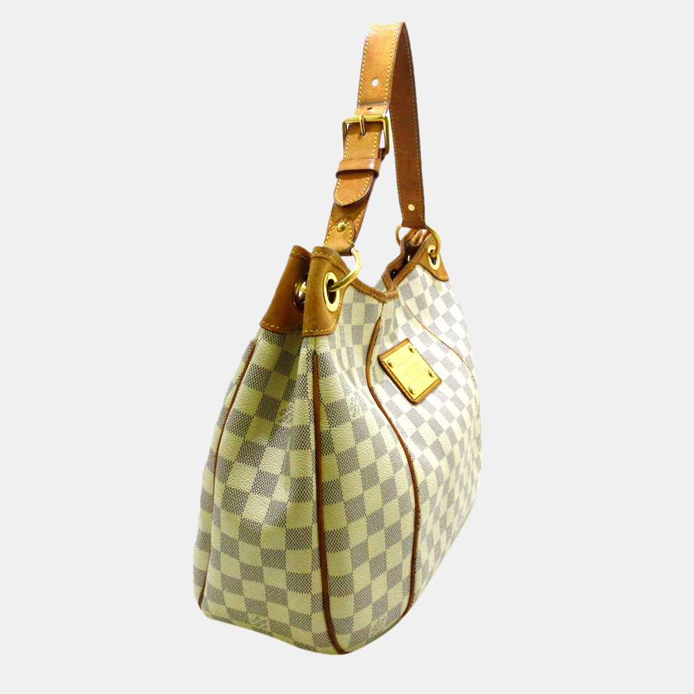 

Louis Vuitton Blue/White Damier Azur Galliera PM