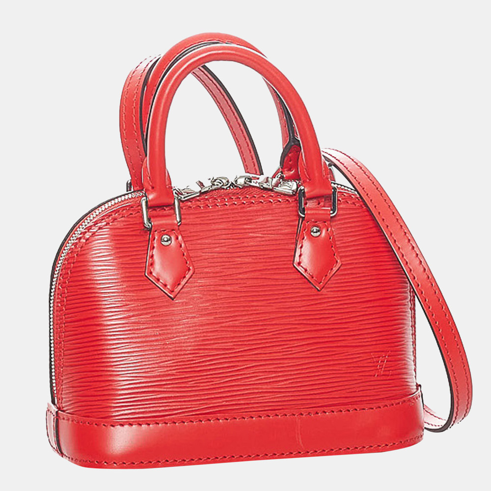 

Louis Vuitton Red Epi Alma BB