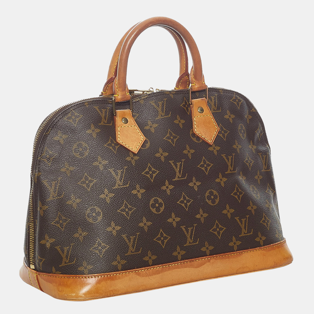 

Louis Vuitton Brown Monogram Alma PM