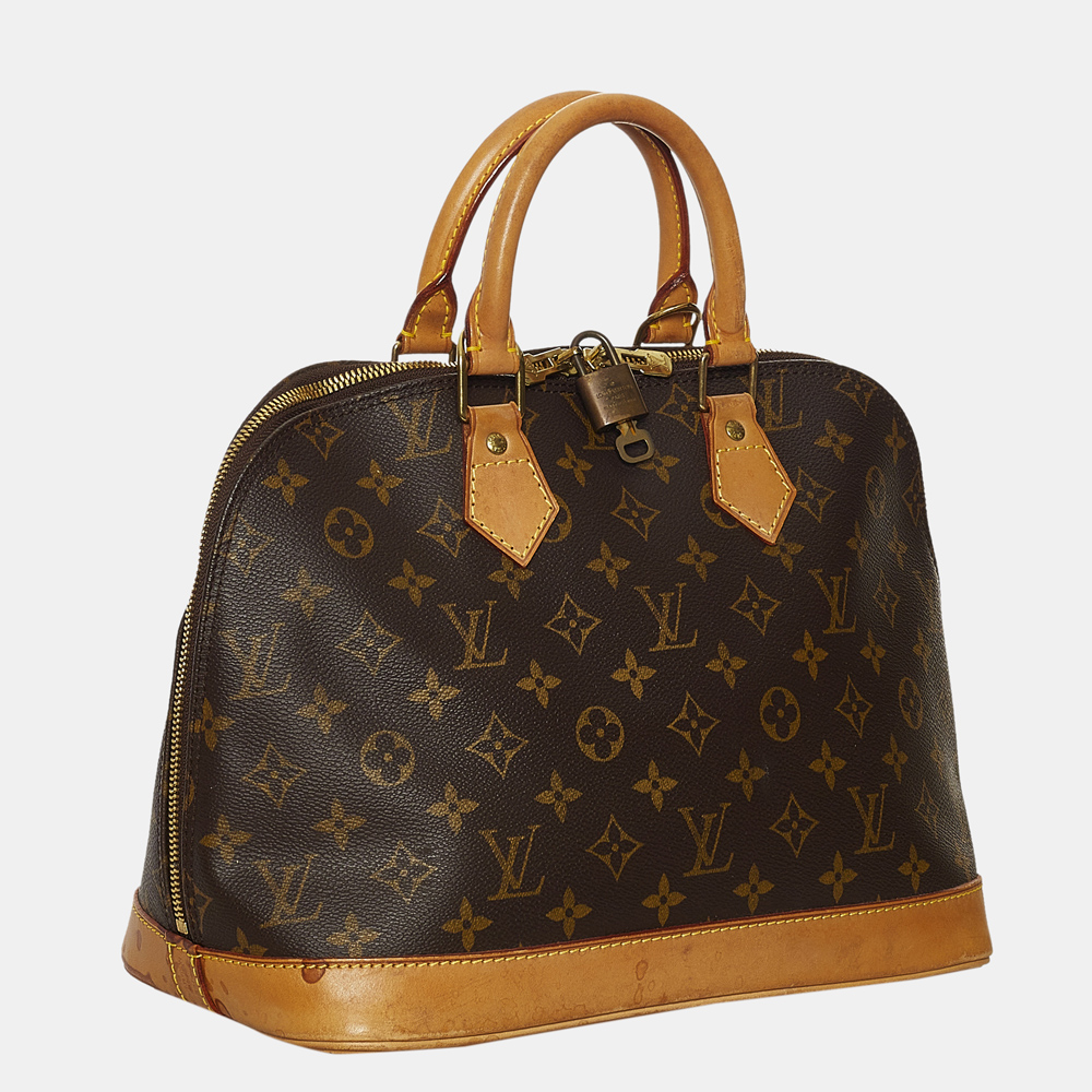 

Louis Vuitton Brown Monogram Alma PM