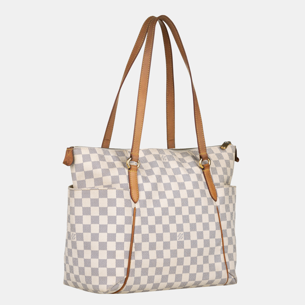 

Louis Vuitton Blue/White Damier Azur Totally MM