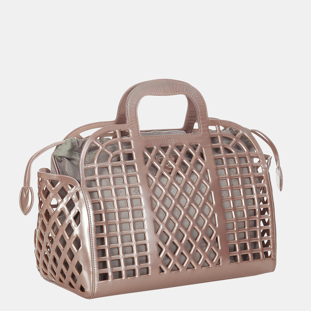 

Louis Vuitton Pink Jelly Basket MM