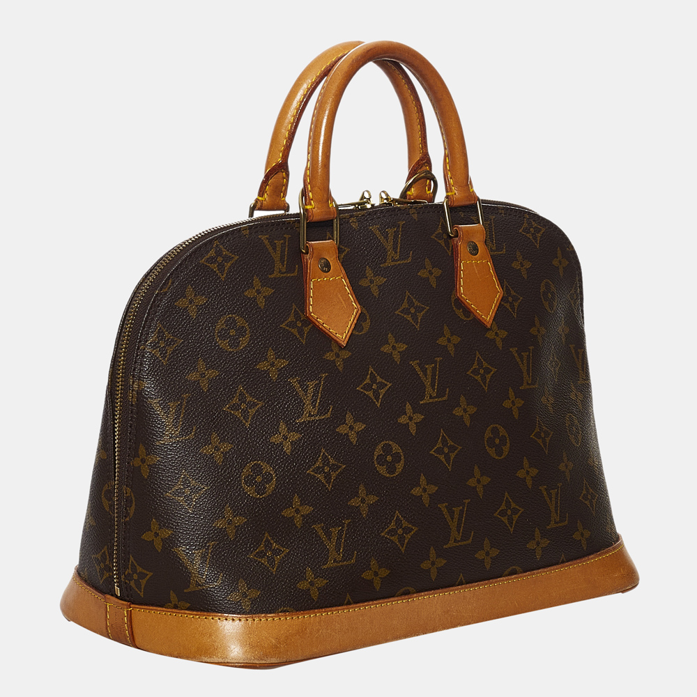 

Louis Vuitton Brown Monogram Alma PM