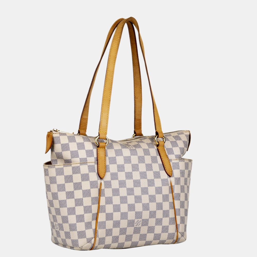 

Louis Vuitton Blue/White Damier Azur Totally PM