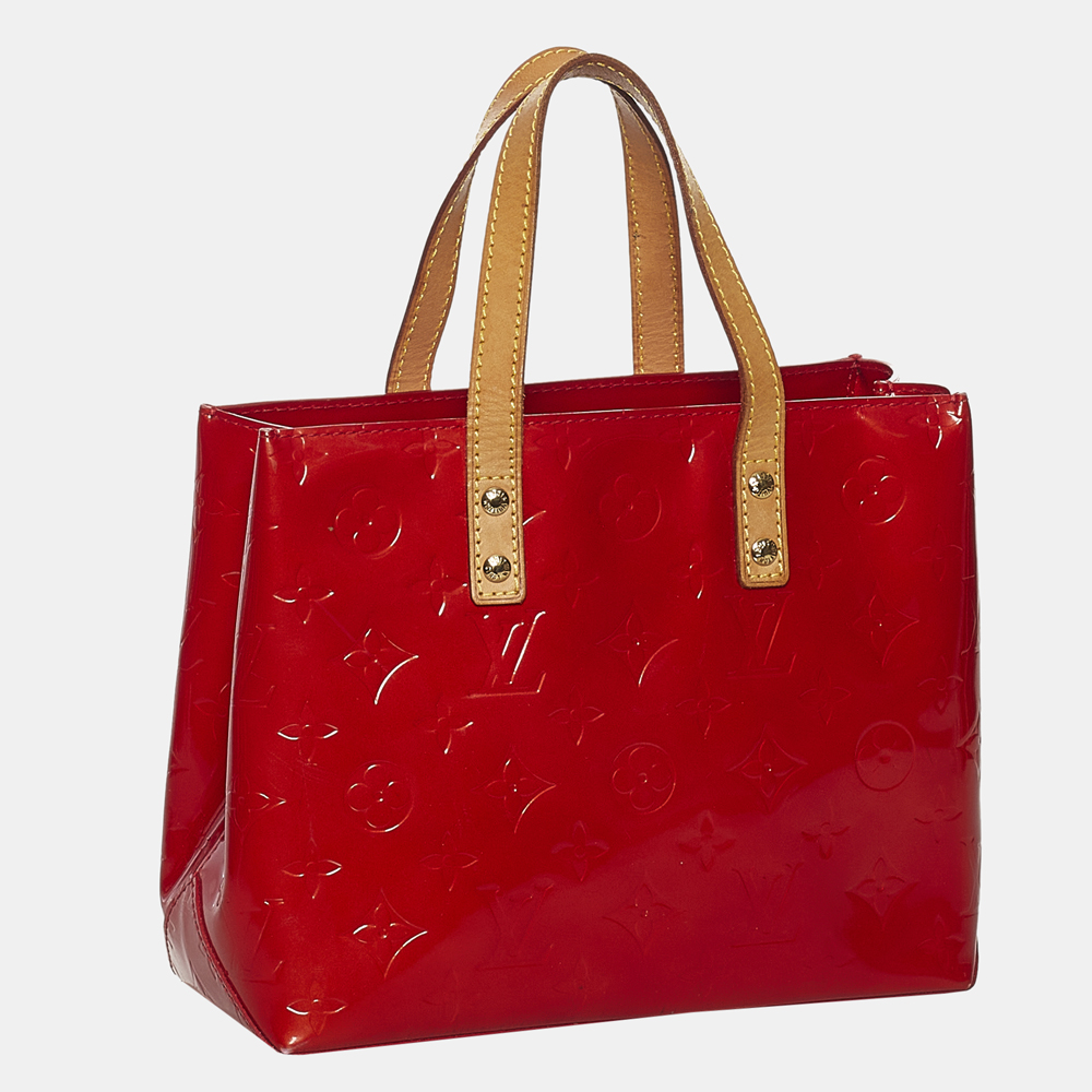 

Louis Vuitton Brown/Red Vernis Reade PM
