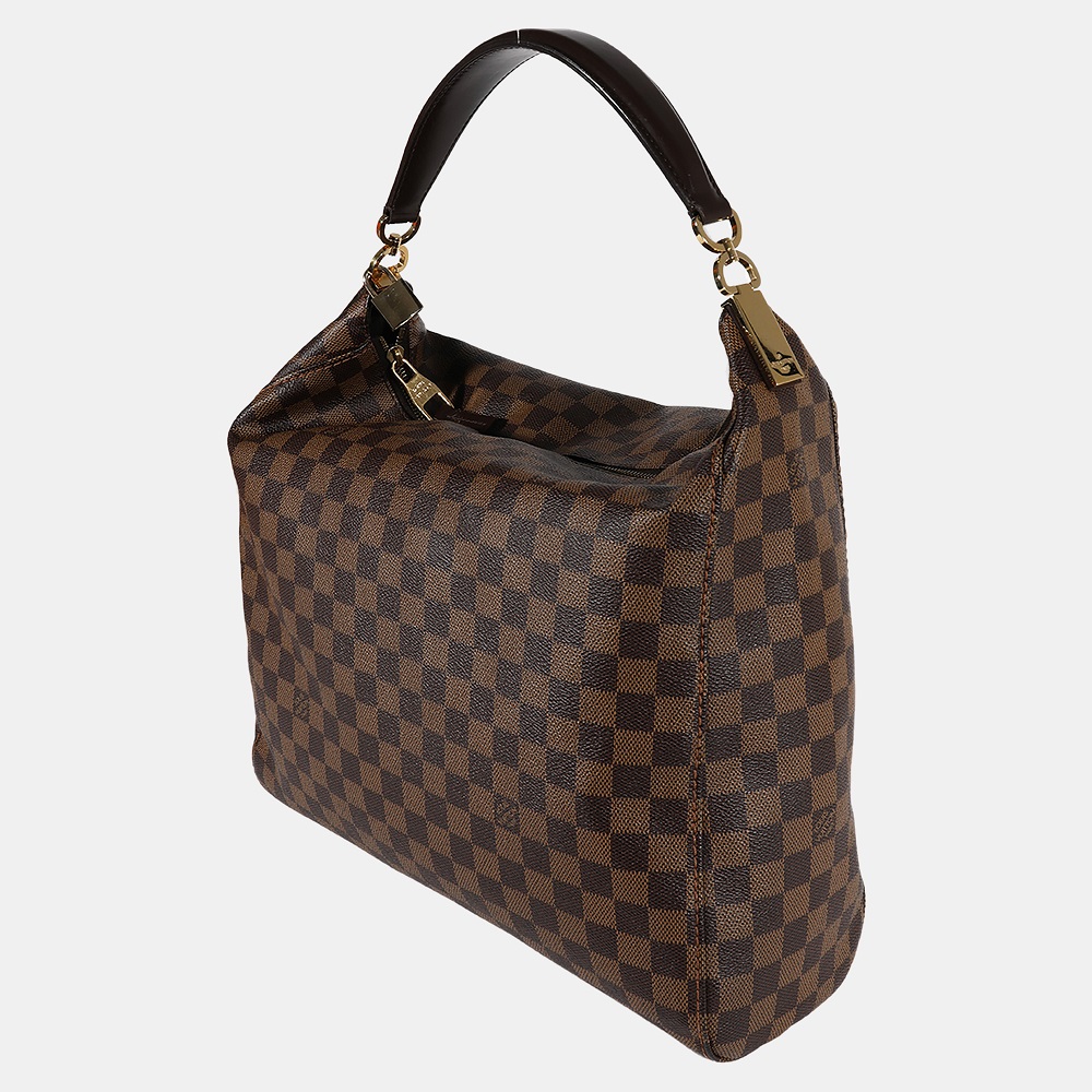 

Louis Vuitton Damier Ebene Portobello GM Bag, Brown