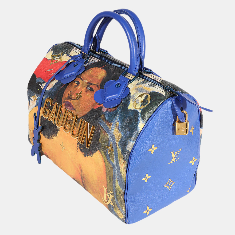 

Louis Vuitton x Jeff Koons Masters Gauguin Speedy 30 Bag, Multicolor