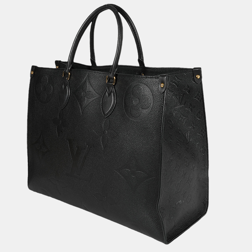 

Louis Vuitton Black Monogram Empreinte Onthego GM Bag