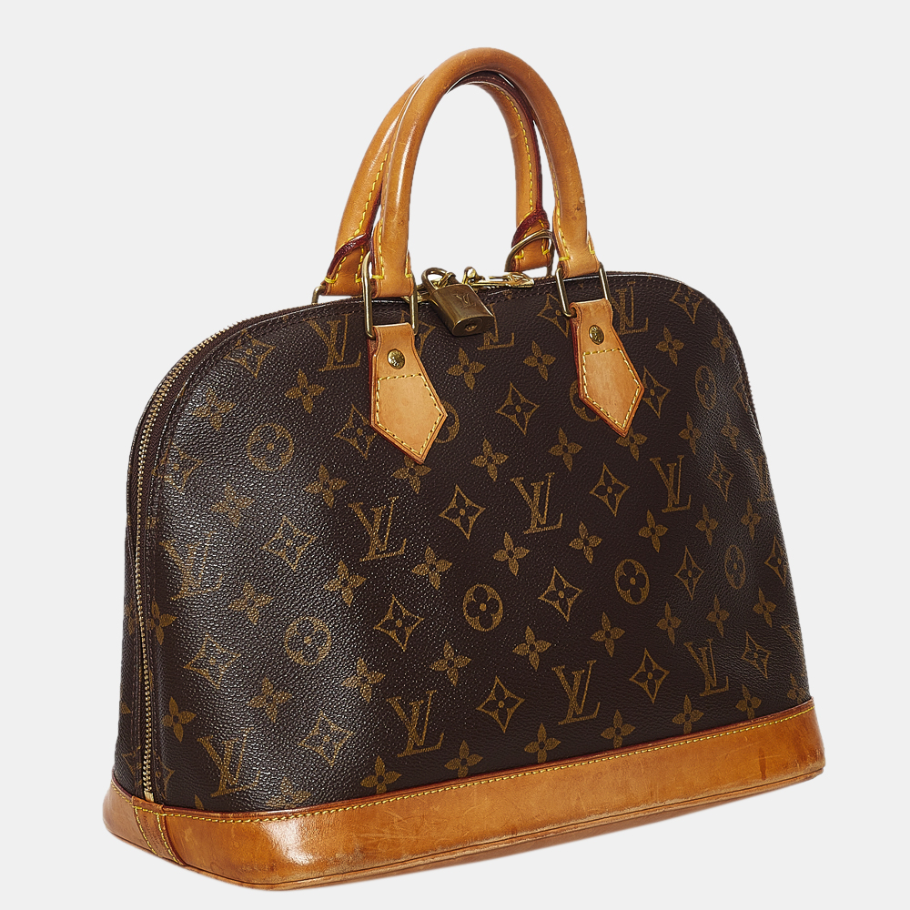 

Louis Vuitton Brown Monogram Alma PM