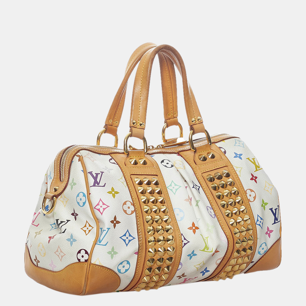 

Louis Vuitton Multi Color/White Monogram Multicolore Courtney MM, Multicolor