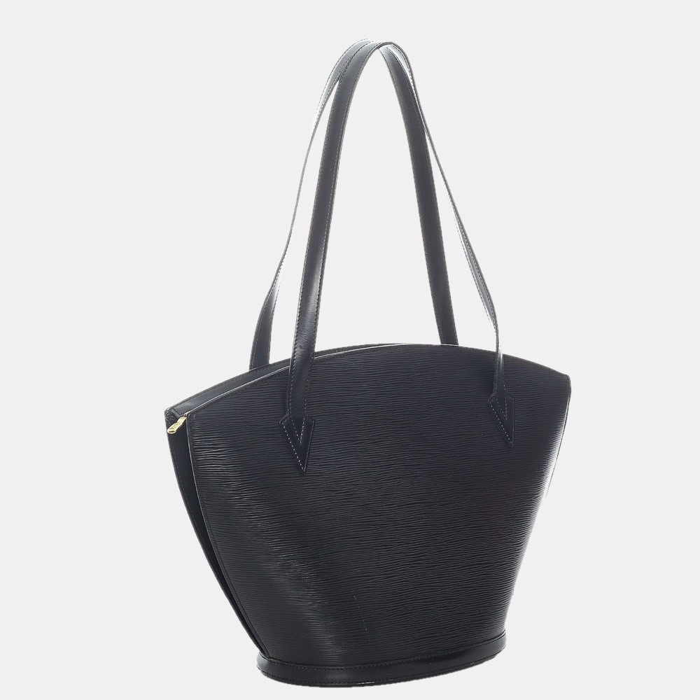 

Louis Vuitton Black Epi Saint Jacques GM Long Strap