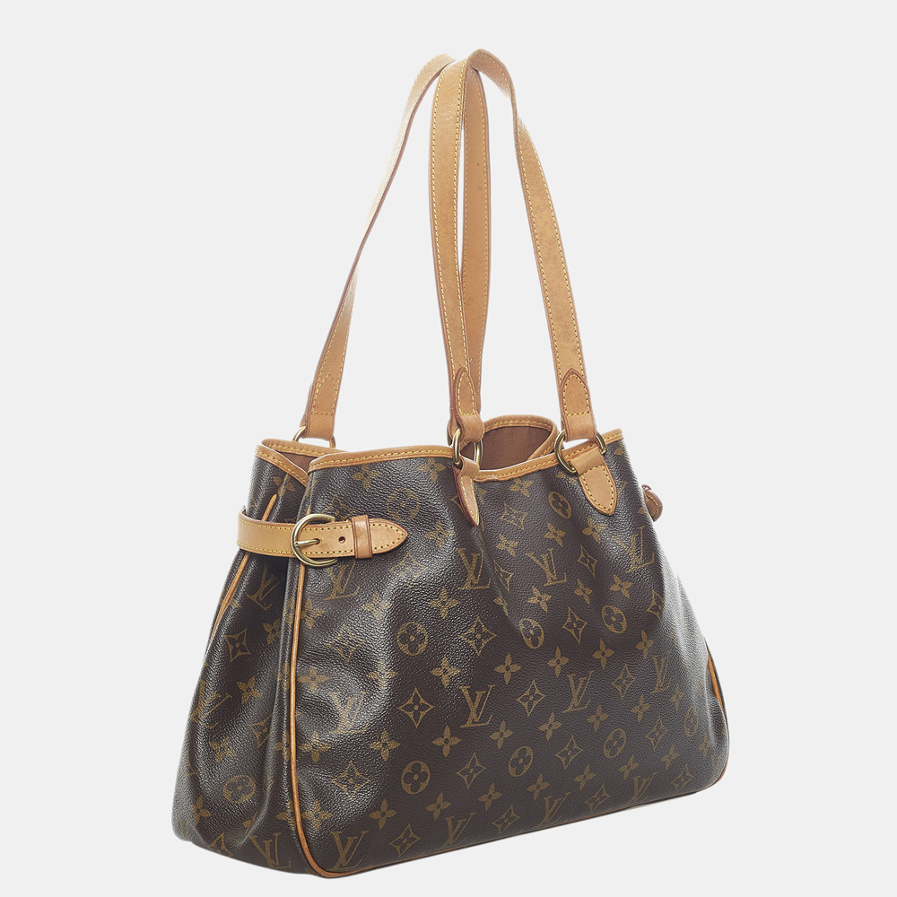 

Louis Vuitton Brown Monogram Batignolles Horizontal