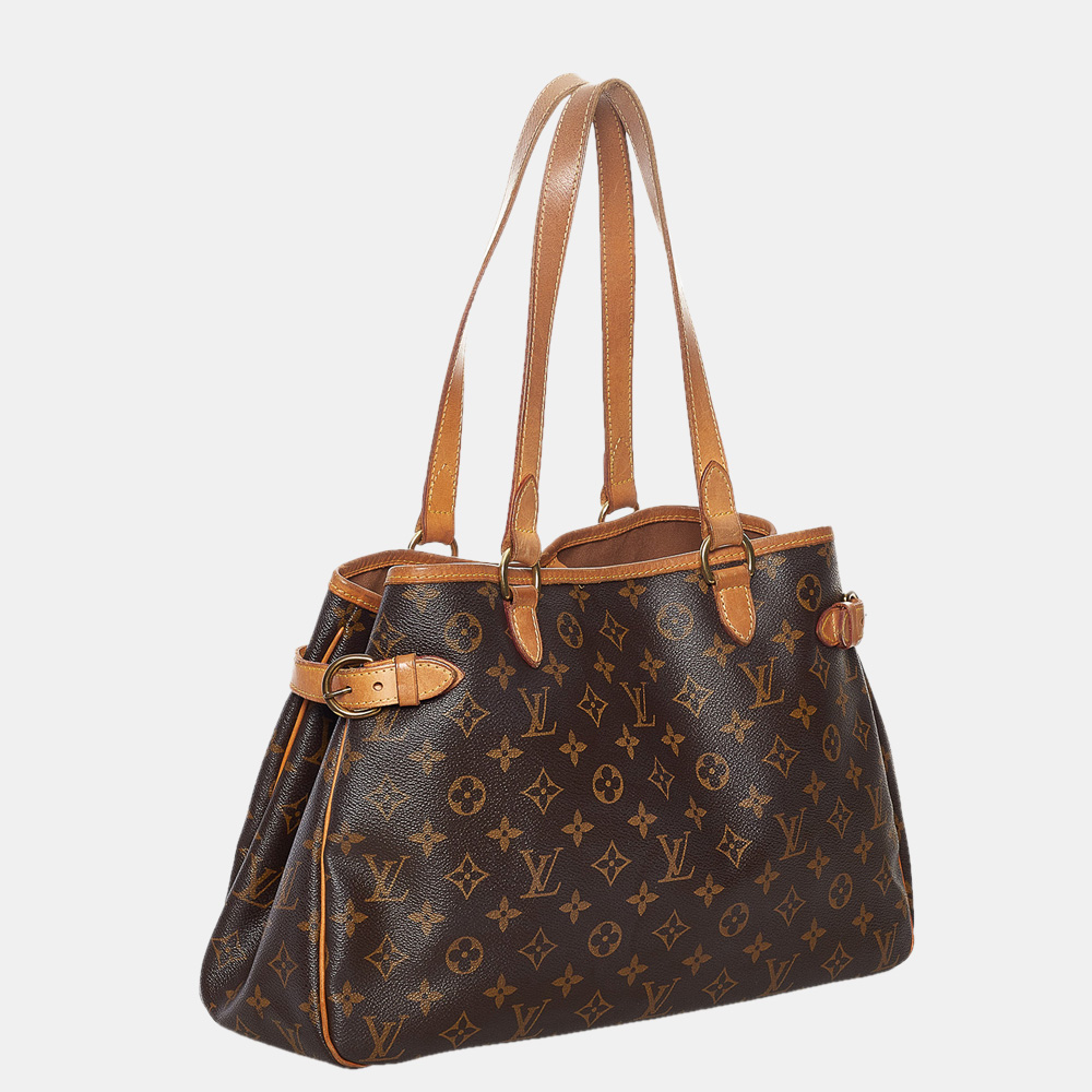 

Louis Vuitton Brown Monogram Batignolles Horizontal