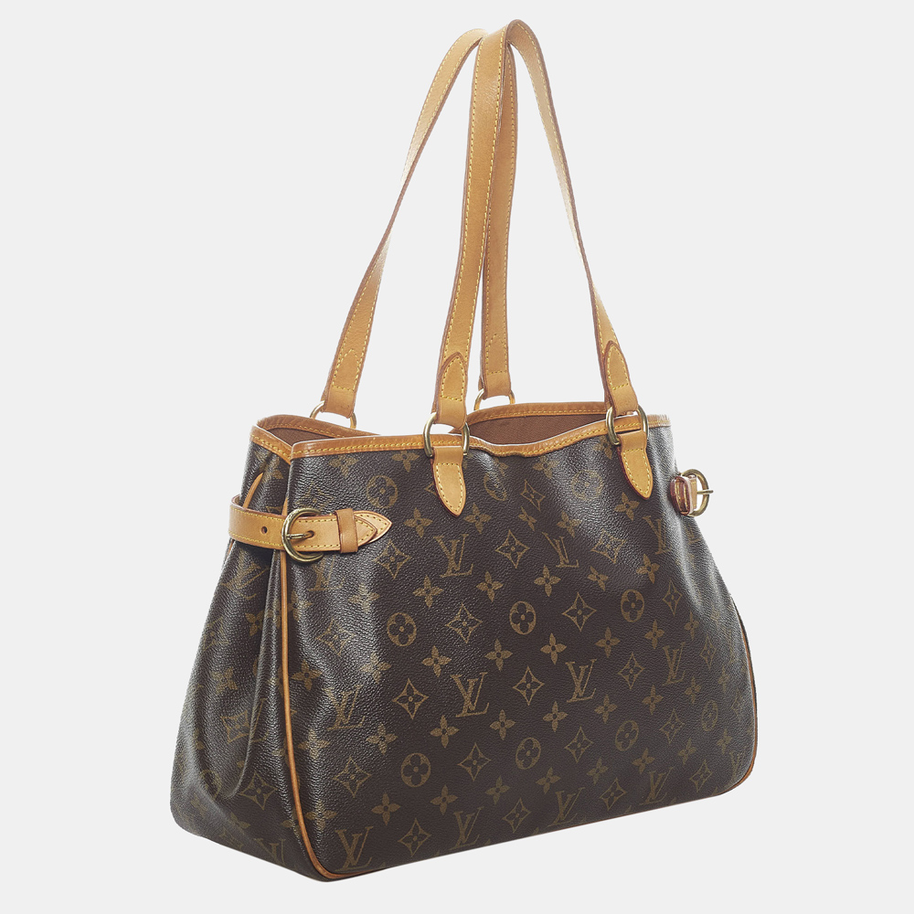 

Louis Vuitton Brown Monogram Batignolles Horizontal