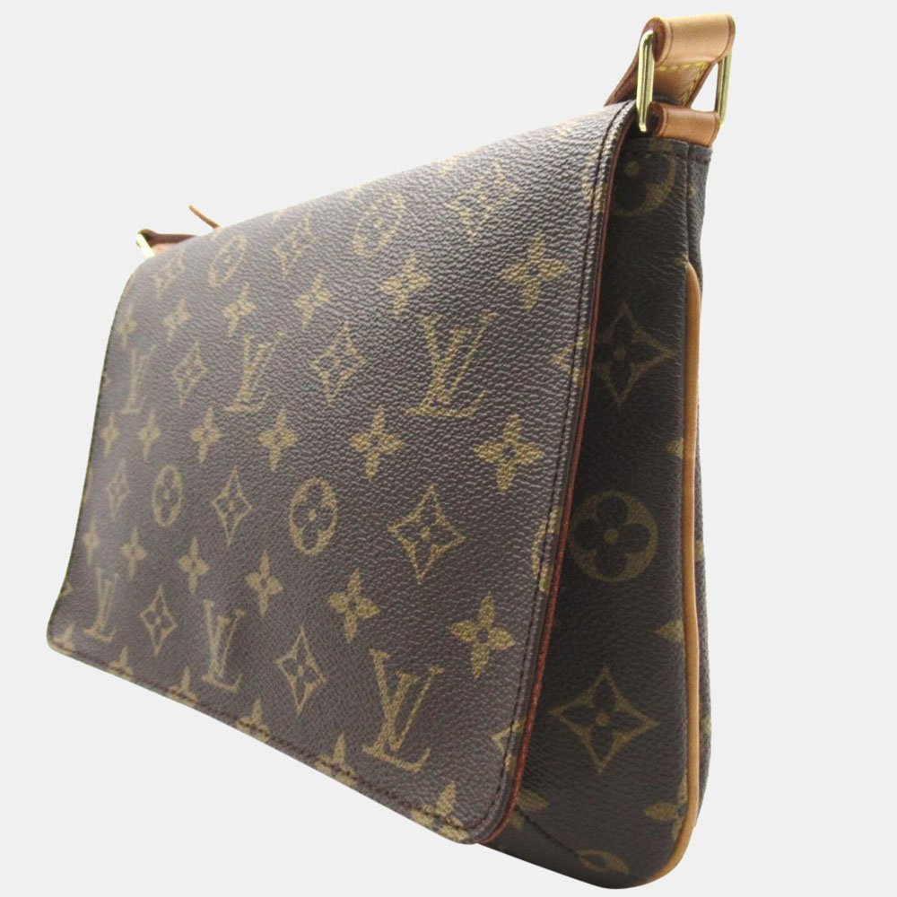 

Louis Vuitton Brown Monogram Musette Tango Short Strap Bag