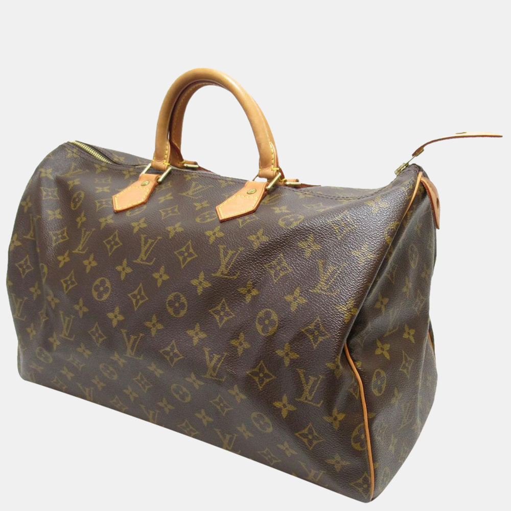 

Louis Vuitton Brown Monogram Speedy 40 Bag