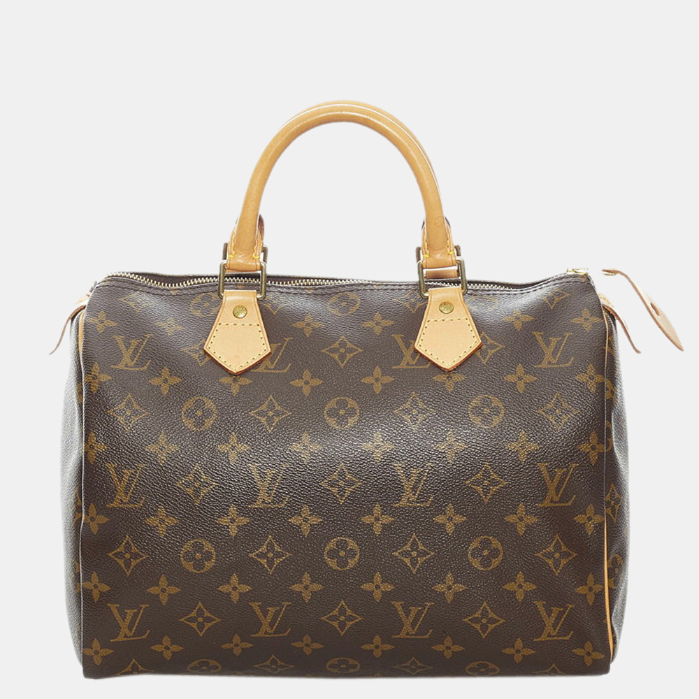 

Louis Vuitton Brown Monogram Canvas Speedy 30 Bag