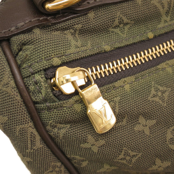 LOUIS VUITTON Shoulder Bag M42350 Sac Maman Monogram mini canvas Navy –