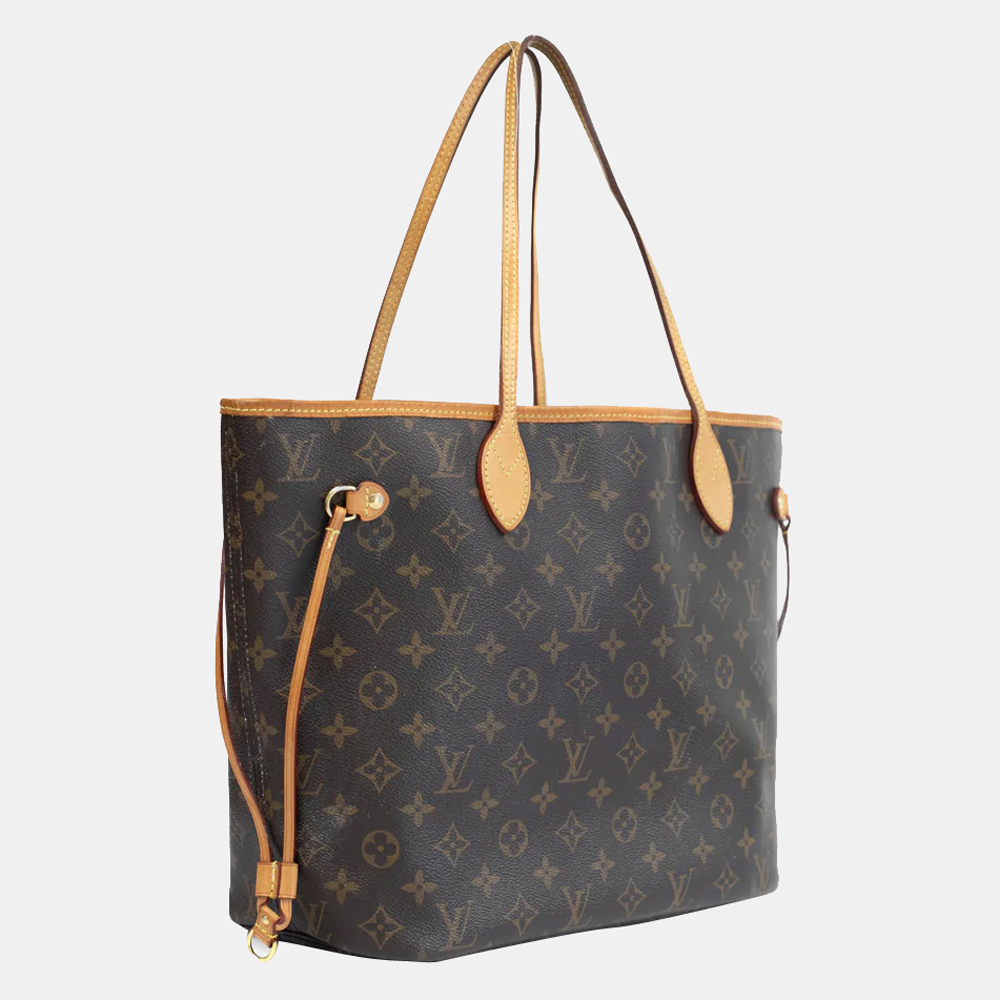

Louis Vuitton Brown Monogram Canvas Neverfull MM Shoulder Bag