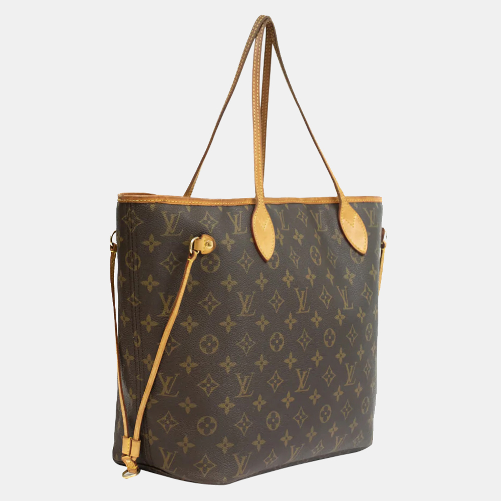 

Louis Vuitton Brown Monogram Canvas Neverfull MM Shoulder Bag