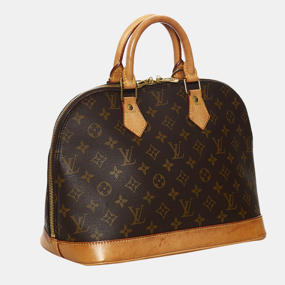 

Louis Vuitton Brown Monogram Canvas Alma PM Bag