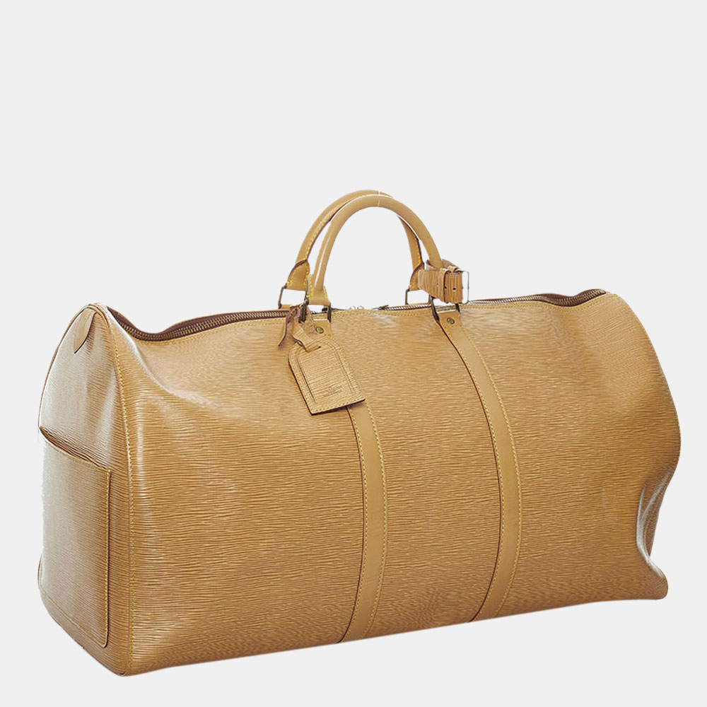 

Louis Vuitton Brown Monogram Canvas Epi Keepall 60 Bag