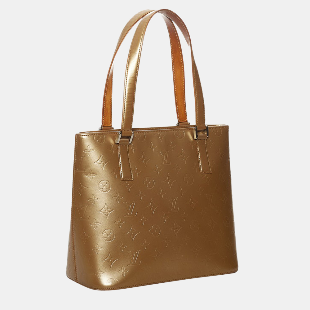 

Louis Vuitton Gold Monogram Mat Stockton Tote Bag