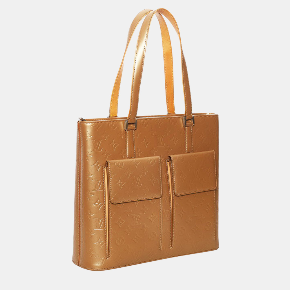 

Louis Vuitton Gold Monogram Mat Wilwood Tote Bag
