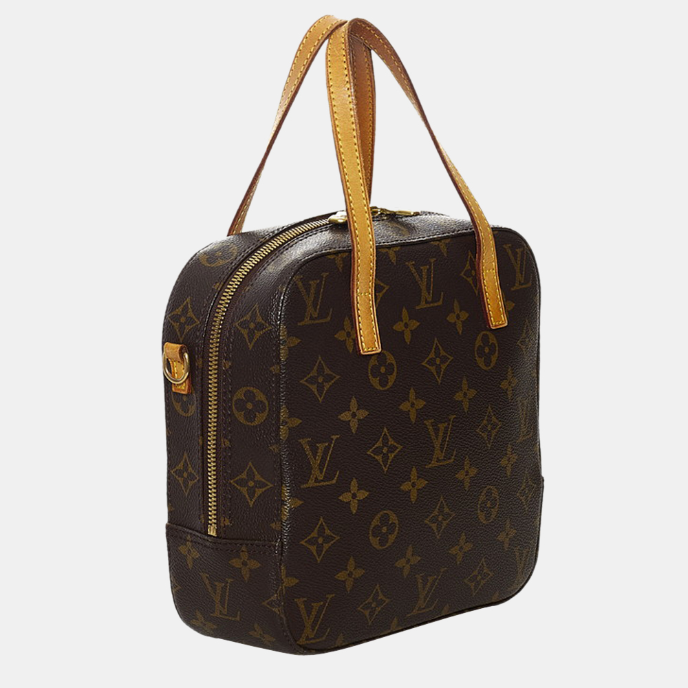 

Louis Vuitton Brown Monogram Canvas Spontini Bag