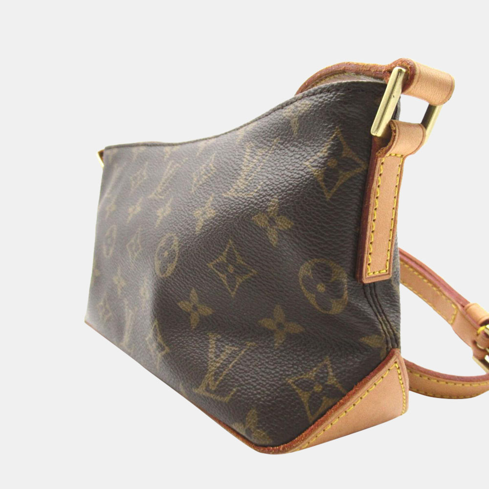 

Louis Vuitton Brown Monogram Canvas Trotteur Bag